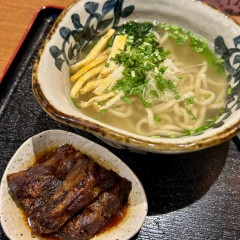 沖縄ポークそば 壺屋店の画像