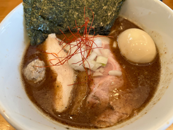 「特製濃厚魚介らぁ麺：1130円」@らぁ麺屋09。の写真