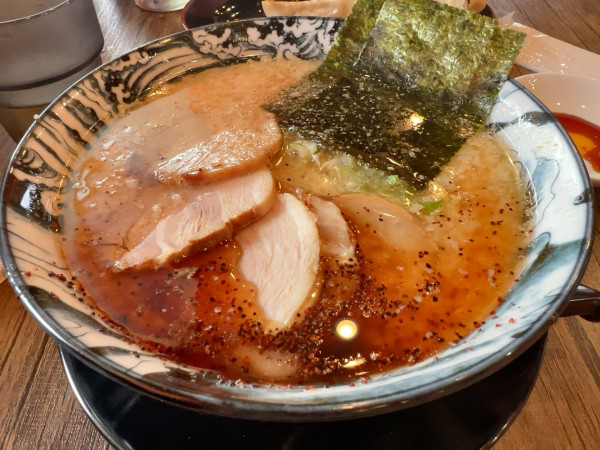 「とんこつ黒　龍」@らーめん龍の写真