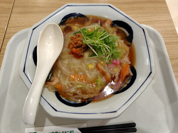 「あんかけちゃんぽん（限定）990円」@リンガーハット イオン鳥取店の写真