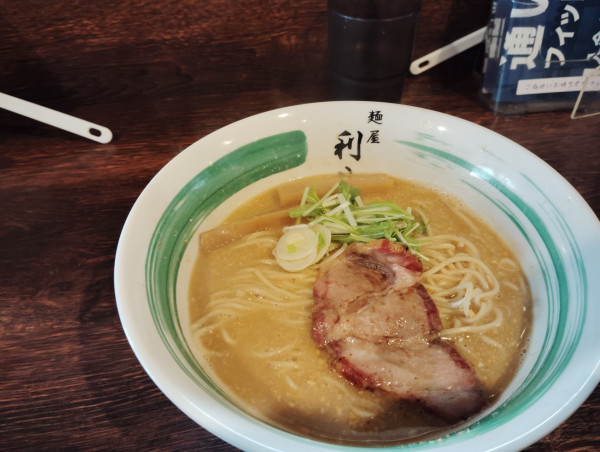 「限定 あん肝らぁめん 1200円」@自家製麺 麺屋 利八の写真