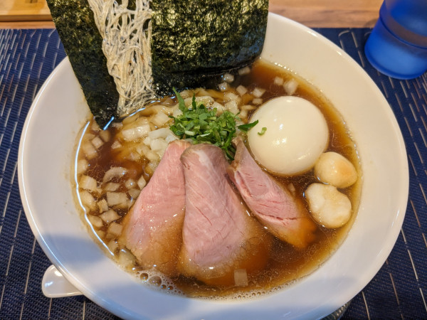 「特製煮干ソバ(麺変更)」@中華ソバ 篤々 TOKU-TOKUの写真