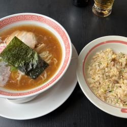半ちゃんラーメンセット 790円