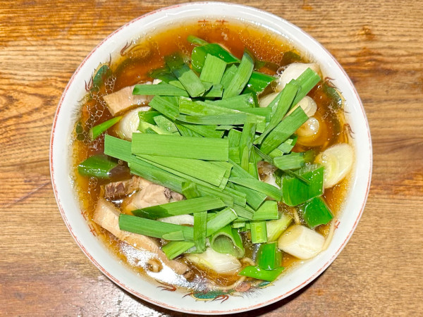 「★＜本日の限定＞ネギそば(醤油)🍜¥1,200」@渡なべの写真