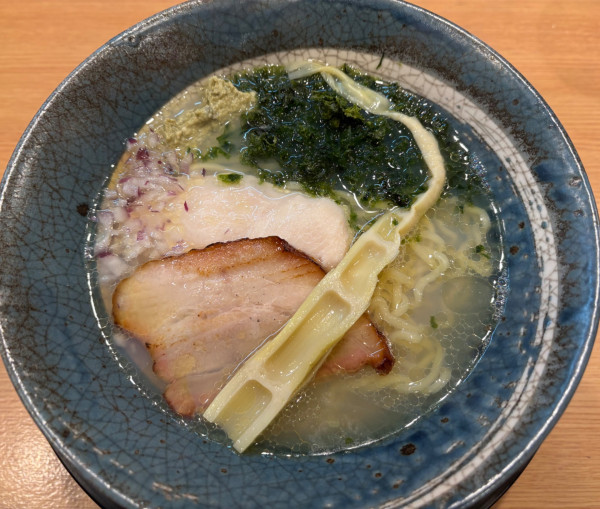 「[限定]牡蠣ラーメン　塩」@横浜淡麗らぁ麺 川上の写真