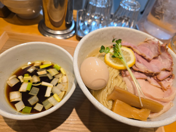 「特製昆布水つけ麺醤油・大盛 ￥1,530」@Hamano Comugiの写真