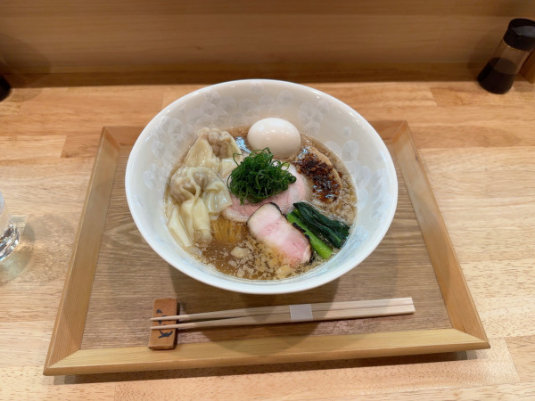 「特製しょうゆそば」@小麦そば 池の写真