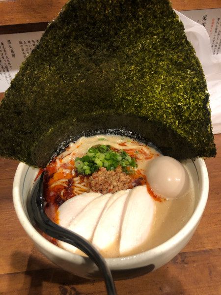 「特製坦々麺」@濃厚鶏麺 ゆきかげ 三ノ輪店の写真