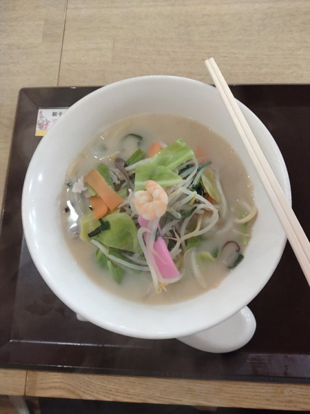 「ちゃんぽん麺」@ぎょうざの萬代の写真