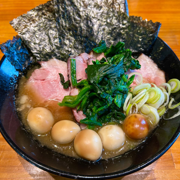 「特製盛1200円」@らぁーめん 滿帆家の写真