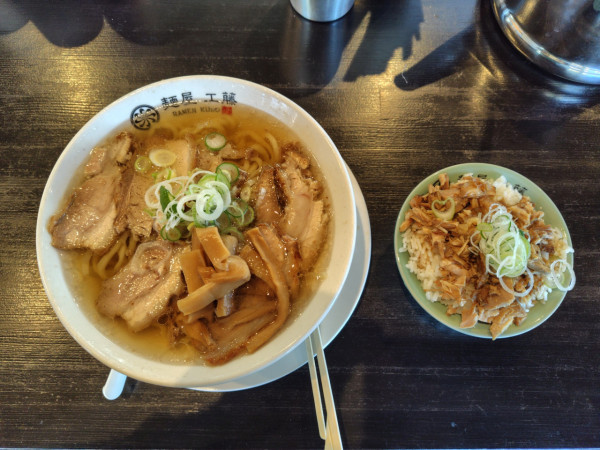 「チャーシュー麺」@手打ち中華蕎麦 麺屋 工藤の写真