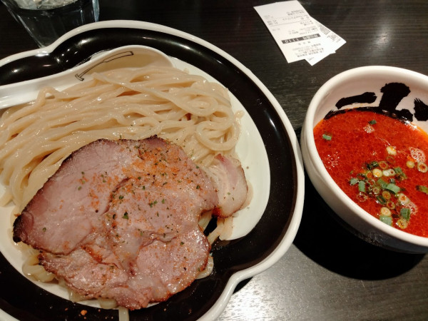「つけ麺赤」@麺屋武蔵 武骨相傳の写真