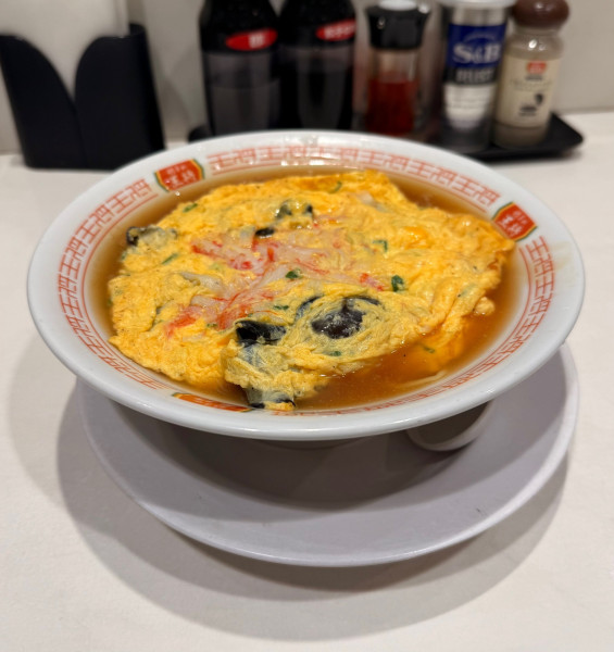 「天津麺（固め￥748）」@餃子の王将 御徒町駅南口店の写真