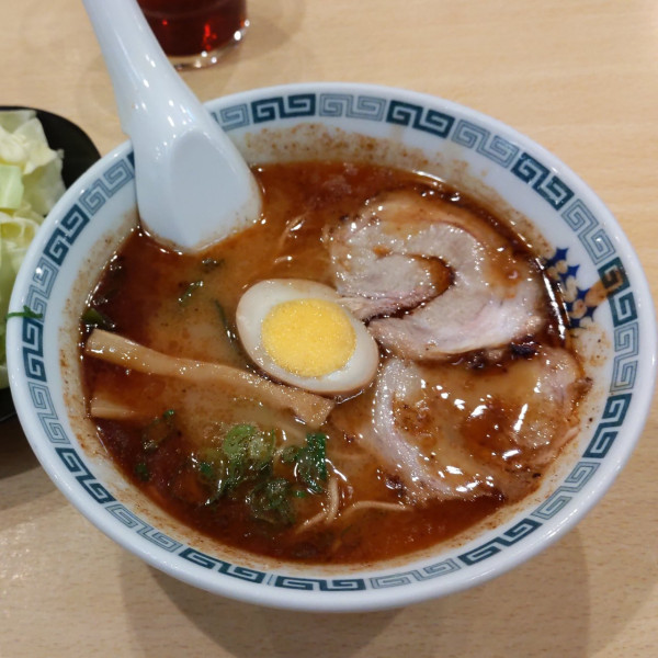 「細麺桂花＆キャベツ」@桂花ラーメン 新宿ふぁんてんの写真