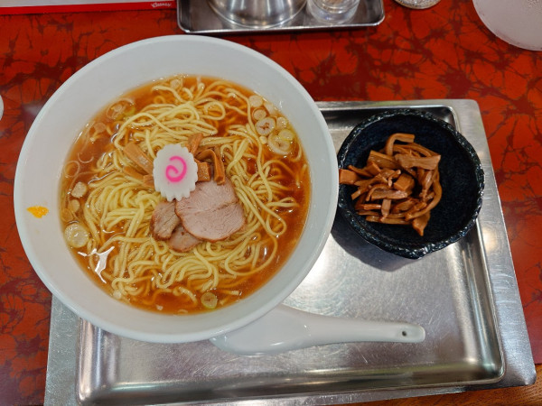 「メンマラーメン」@赤坂味一の写真