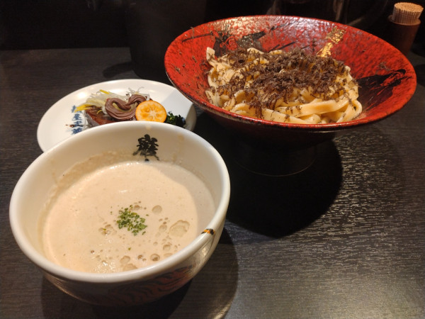 「つけガーナホワイト」@麺屋武蔵 巌虎の写真