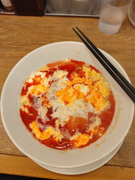 「トマト麺」@カドワラの写真