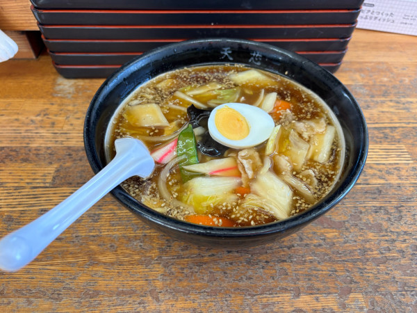 「あんかけラーメン(スリバチ) 800円」@天芯ラーメン 瑞穂店の写真