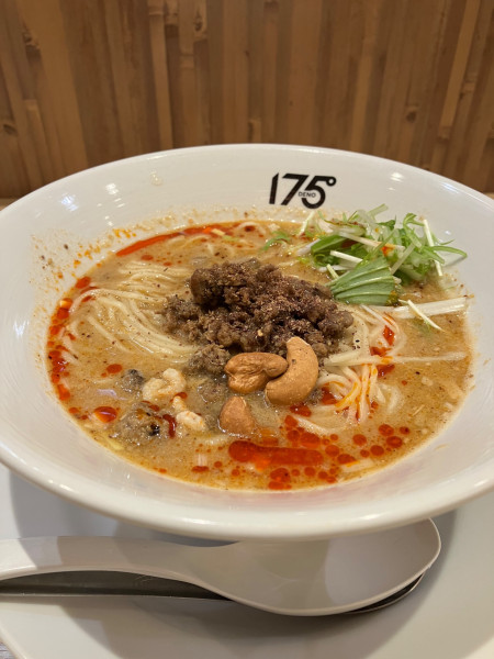「汁あり担々麺（1000円）」@175°DENO担担麺 TOKYOの写真