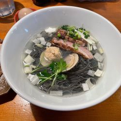 はまぐり鴨塩らぁーめん