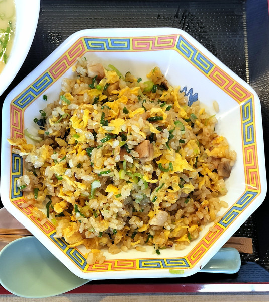 「ランチセット1000円の半チャーハン」@珍竹林の写真