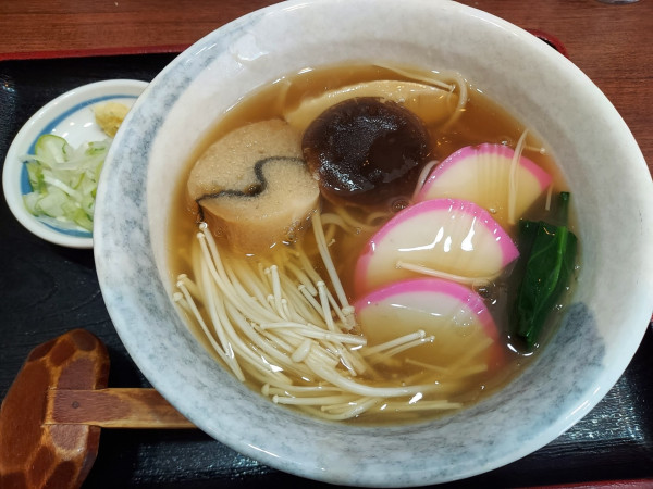 「あんかけそば 950円」@そば処 初味の写真