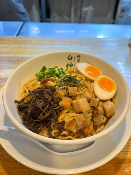 「濃厚えびまぜそば」@二代目 白神の写真