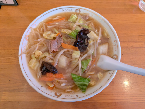 「タンメン：780円」@中華そば ふくやの写真