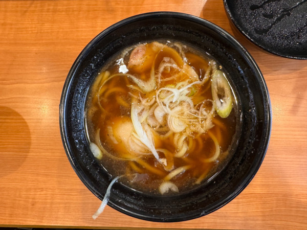 「7種の魚介醤油らーめん」@無添くら寿司 坂戸店の写真