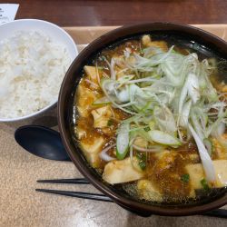麻婆麺・ライス