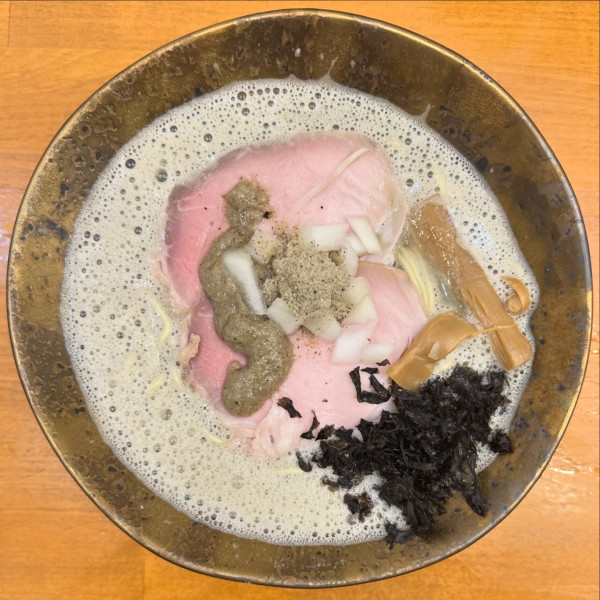 「【限定】極濃泡煮干し」@ど煮干し和渦製麺の写真