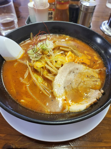 「味噌red【2辛】」@麺や てっちんの写真