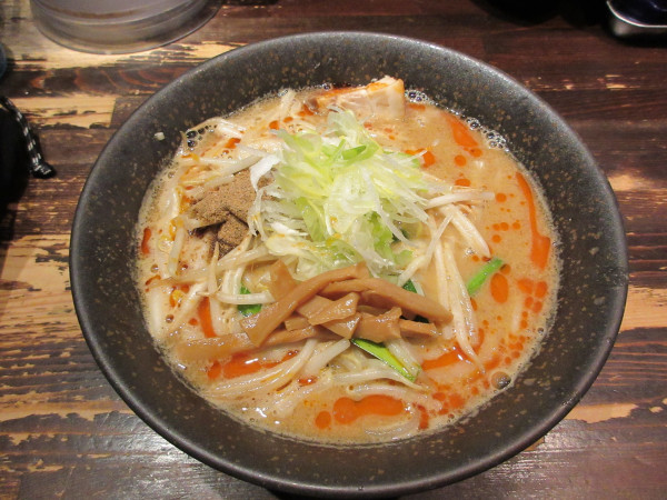 「ラーメン大盛（９００円）」@麺や 蒼 AOIの写真