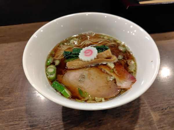 「地鶏中華そば(醤油)¥1130」@らーめん楓の写真