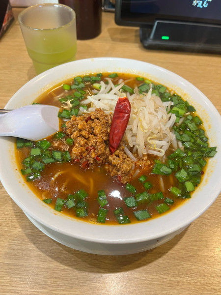 「限定　台湾ラーメン」@丸源ラーメン 北習志野店の写真