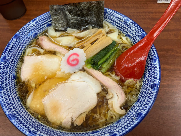 「ワンタン麺　1220円」@大勝軒おはこ 本八幡分店の写真