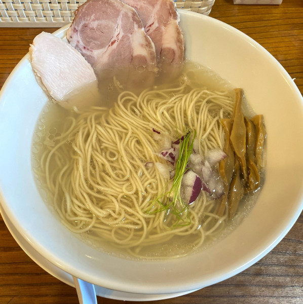 「しじみ塩そば 1,100円」@大河の雫の写真