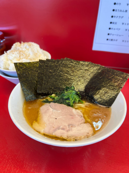 「のり増しラーメン」@家系ラーメン 佐々喜家の写真