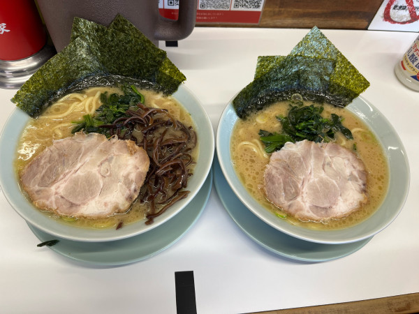 「ラーメン　キクラゲ」@横浜家系ラーメン 楊喜家の写真