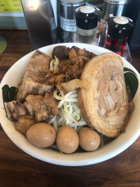 「雷そば」@雷 北松戸本店の写真