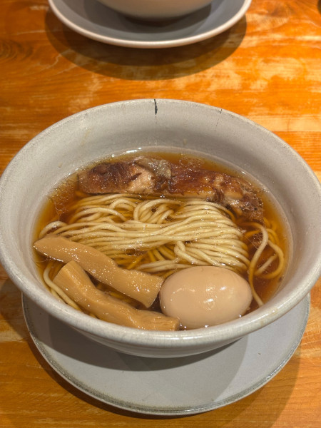 「原点(ネギ抜き)」@人類みな麺類 東京本店の写真