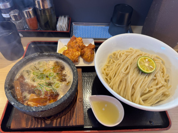 「嘉六すだちつけ麺」@つけ麺丸和 各務原分店の写真