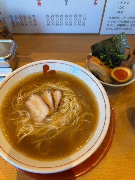 「特製醤油中華そば」@中華そば はし本の写真