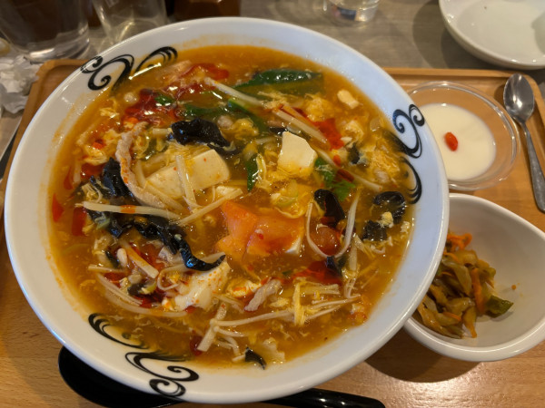 「酸辣湯麺」@中国料理 唐苑の写真