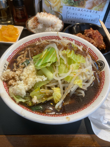 「茨城スタミナタンメン」@茨城タンメン カミナリの写真