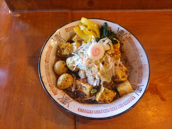 「うずら麻婆麺」@口樂の写真
