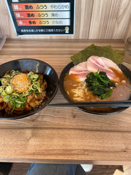 「七代目武道家流スタ丼定食」@七代目武道家の写真