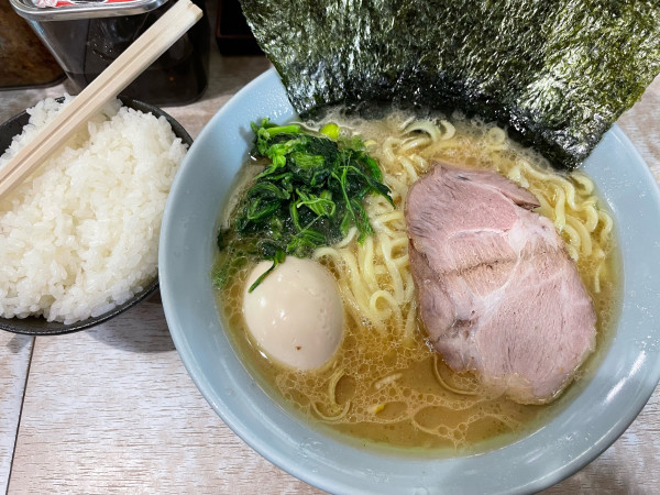 「味玉ラーメン」@横濱ラーメン あさが家 本店の写真
