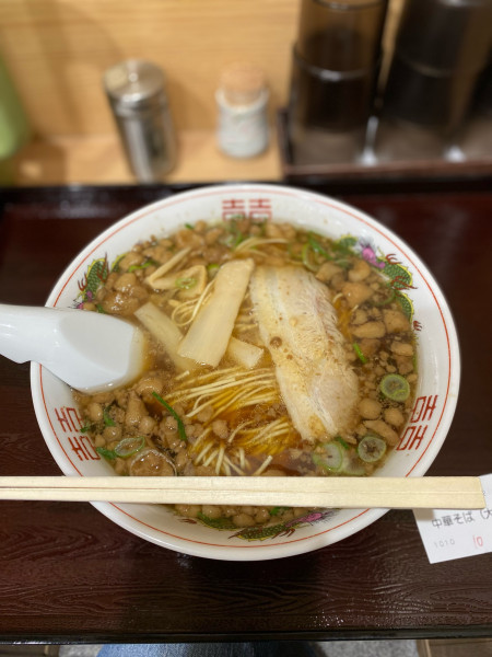 「尾道中華そば大盛」@尾道中華そば 渡なべの写真