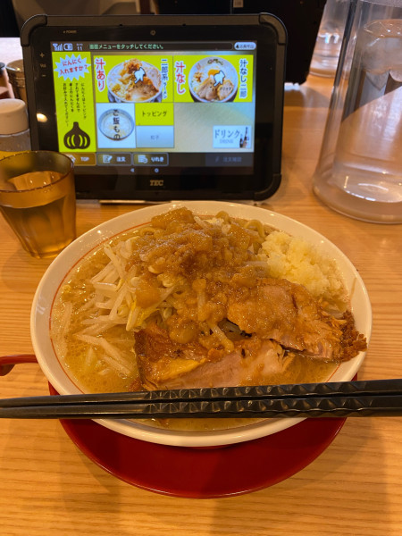「二郎系ラーメン小脂マシ」@ラーメン匠 曙店の写真